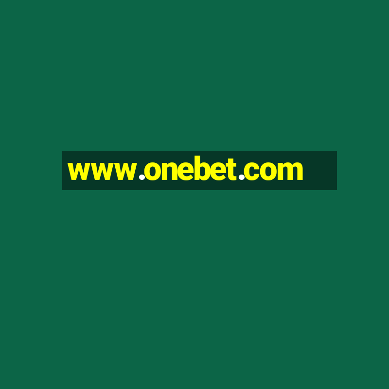 www.onebet.com