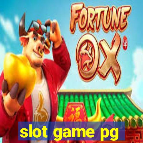 slot game pg