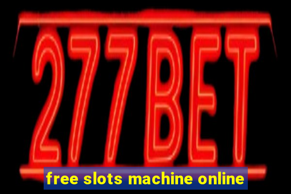 free slots machine online