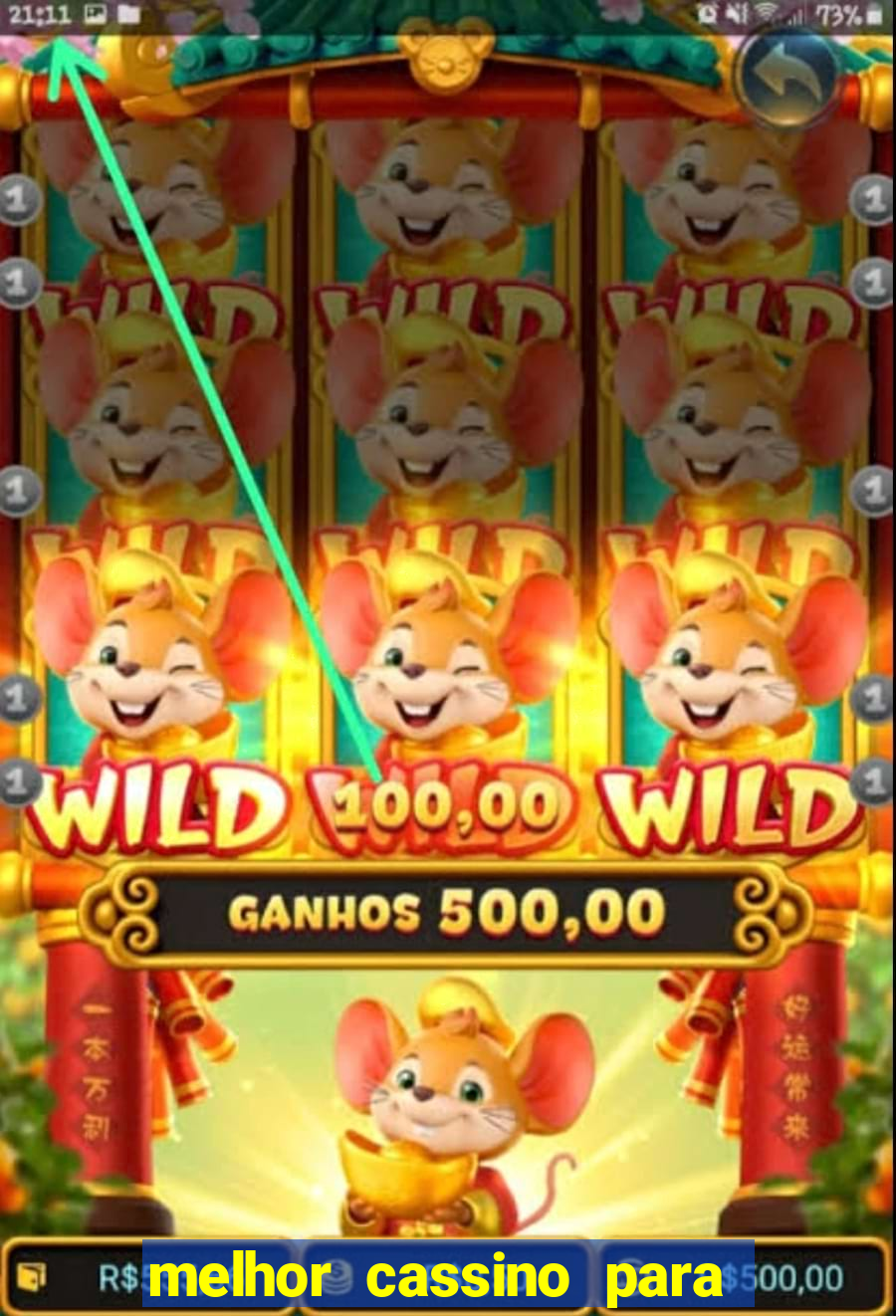 melhor cassino para jogar fortune tiger