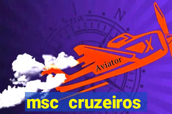 msc cruzeiros trabalhe conosco