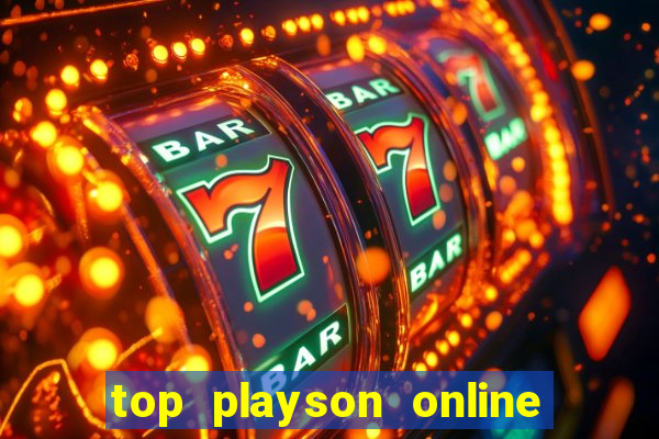 top playson online slot sites