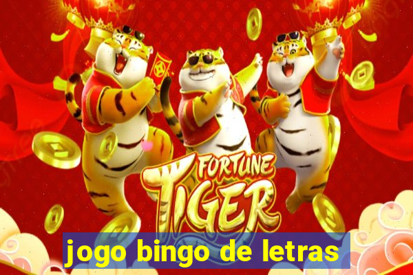 jogo bingo de letras