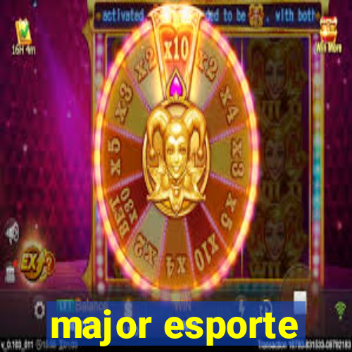 major esporte