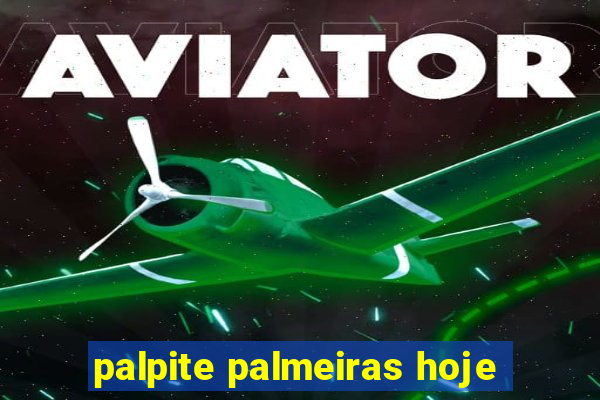 palpite palmeiras hoje