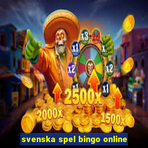 svenska spel bingo online