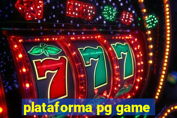 plataforma pg game