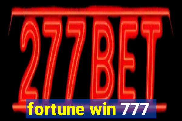 fortune win 777