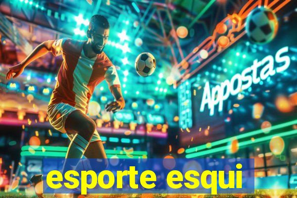 esporte esqui