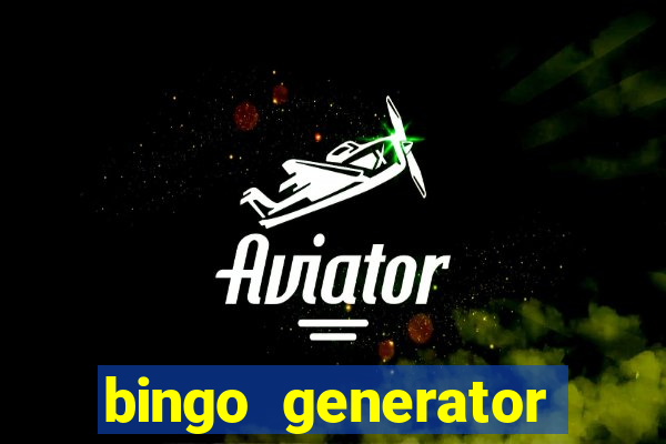 bingo generator with images