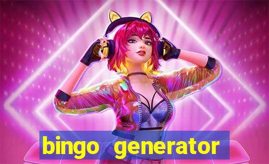 bingo generator with images