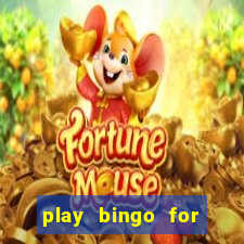 play bingo for money no deposit