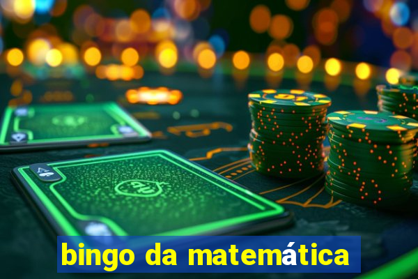 bingo da matemática