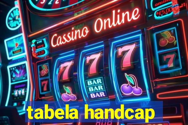 tabela handcap