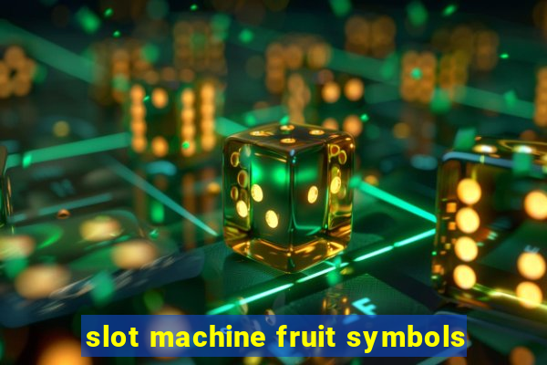 slot machine fruit symbols