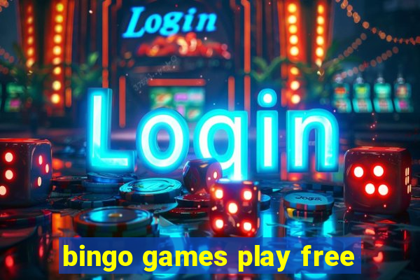 bingo games play free