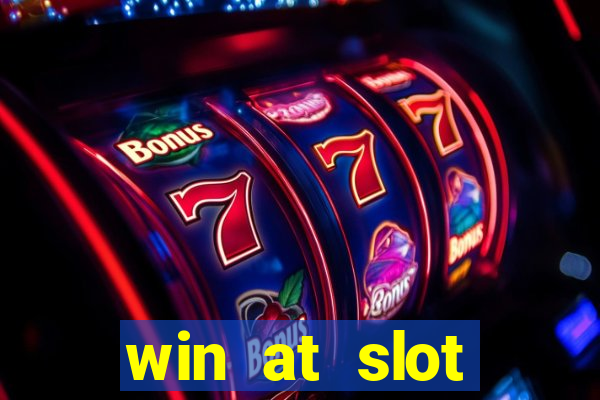 win at slot machines in casinos