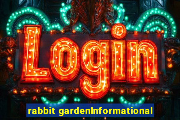 rabbit gardenInformational