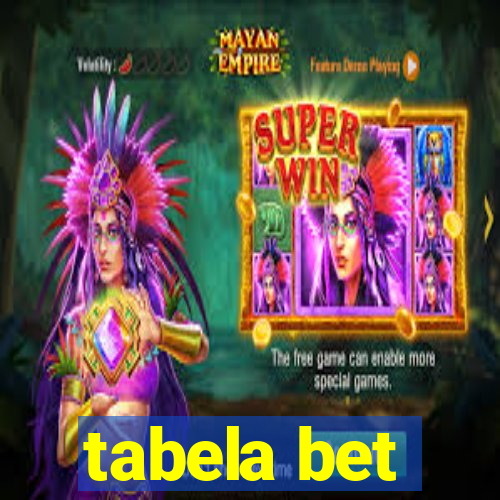 tabela bet