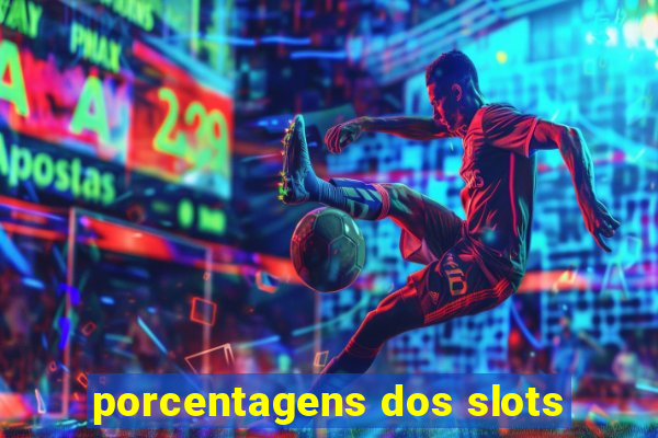 porcentagens dos slots