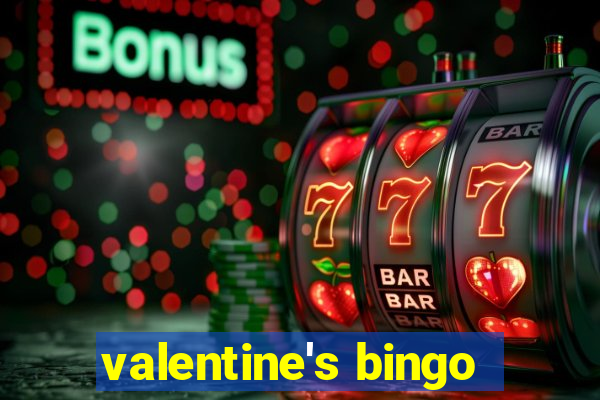 valentine's bingo