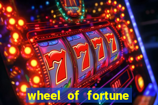 wheel of fortune slot machine