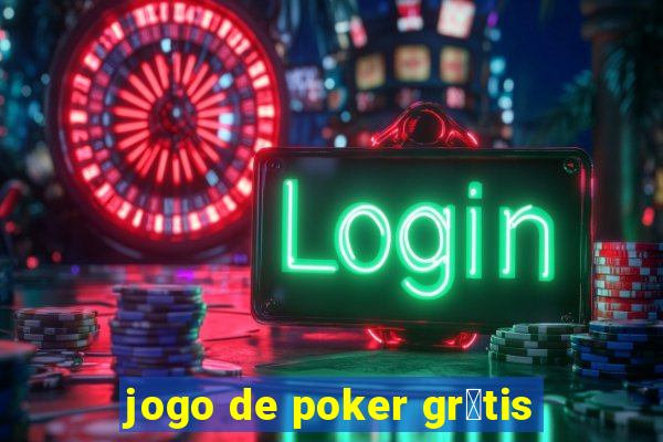 jogo de poker gr谩tis