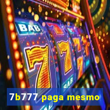 7b777 paga mesmo