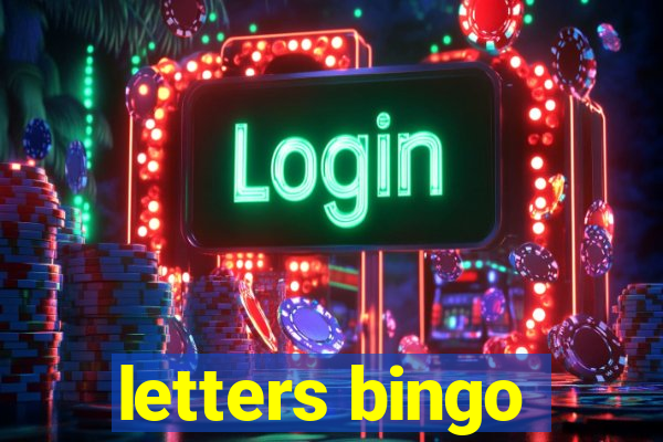 letters bingo