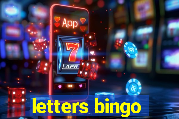 letters bingo