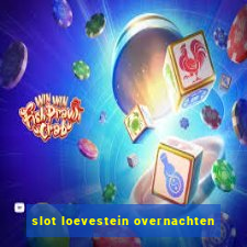 slot loevestein overnachten