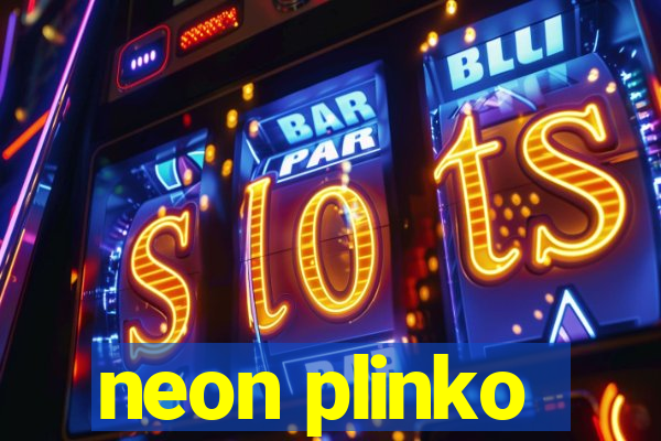 neon plinko