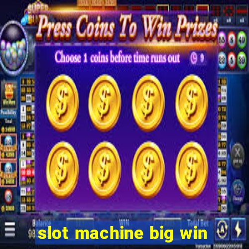 slot machine big win