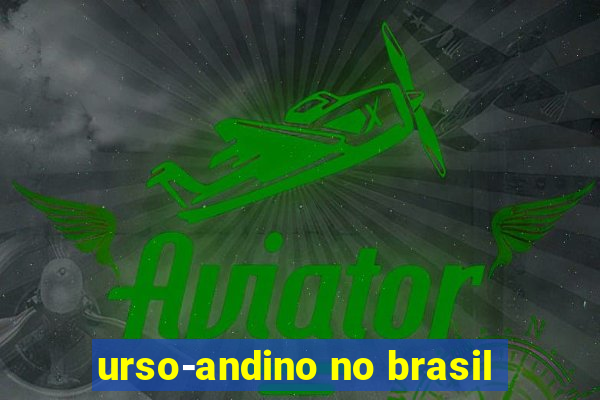 urso-andino no brasil