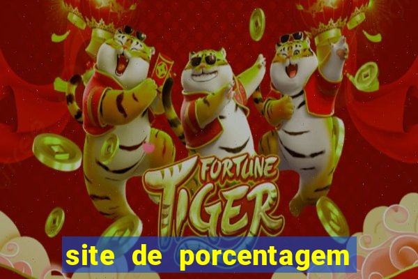 site de porcentagem de slot