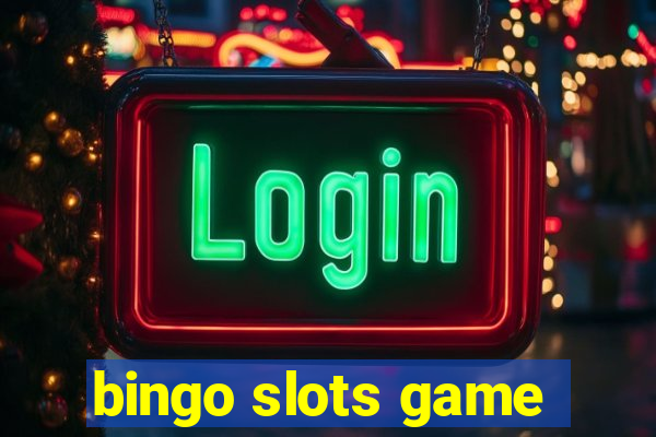 bingo slots game