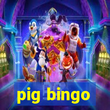 pig bingo