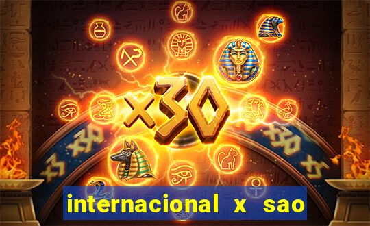 internacional x sao paulo palpites