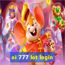 oi 777 lot login