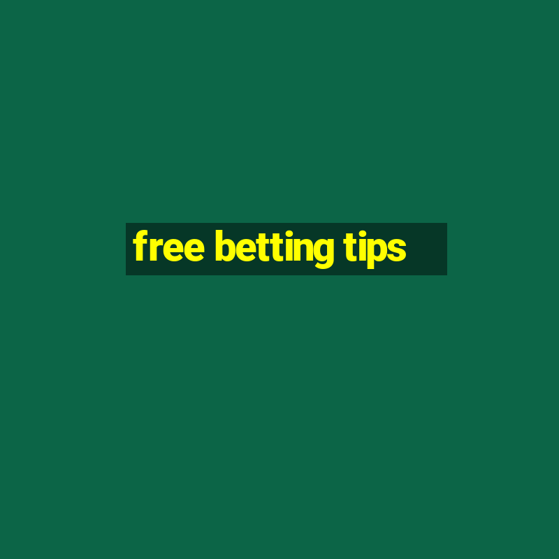 free betting tips