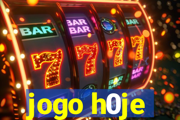 jogo h0je