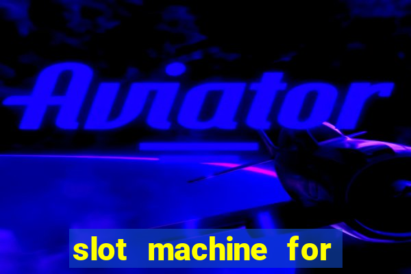 slot machine for real money