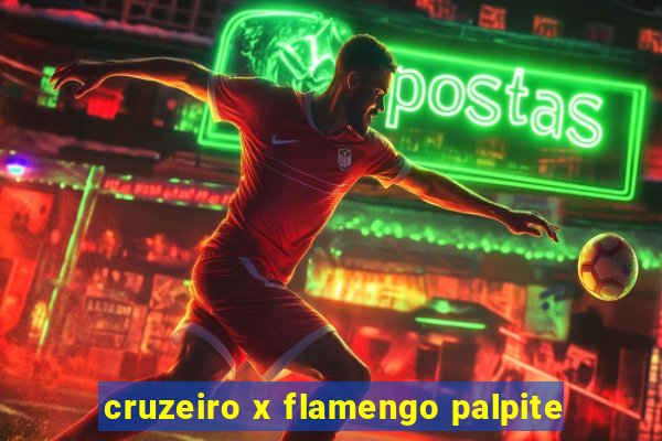 cruzeiro x flamengo palpite