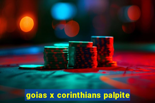 goias x corinthians palpite