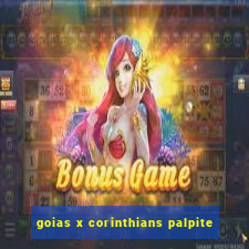 goias x corinthians palpite