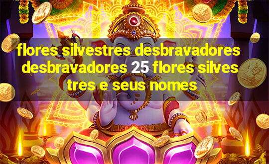 flores silvestres desbravadores desbravadores 25 flores silvestres e seus nomes