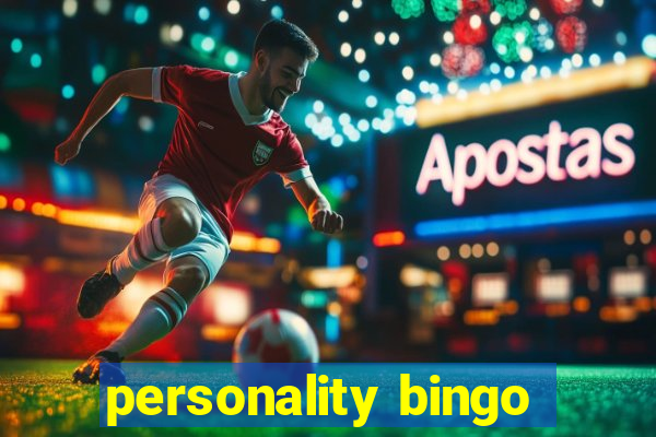 personality bingo