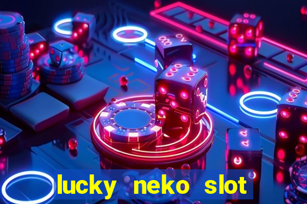 lucky neko slot logo png