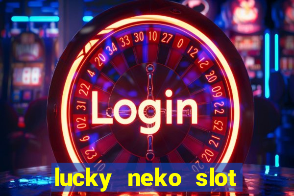 lucky neko slot logo png