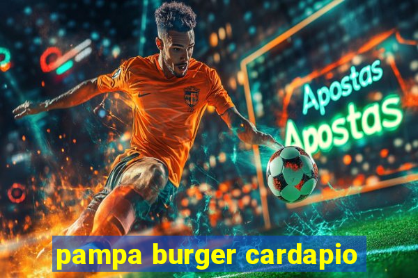 pampa burger cardapio